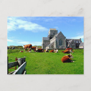 Iona Abbey Postcard
