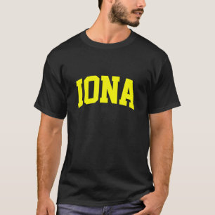 Iona Arch Athletic College University Alumni Style T-Shirt