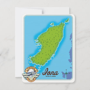 Iona scotland map