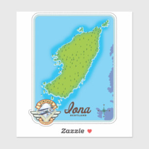 Iona scotland map