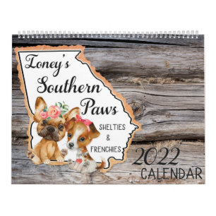 Ioney's Southern Paws 2022 Calendar