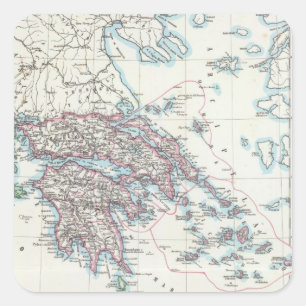 Ionian Islands, Greece Square Sticker