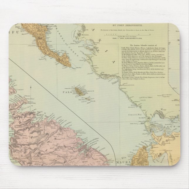 Ionian Islands, Malta Mouse Pad (Front)