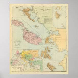 Ionian Islands, Malta Poster