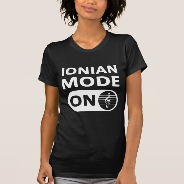 Ionian Music Mode On - Women's T-Shirt (Front)