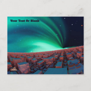 Ionised Oxygen Postcard