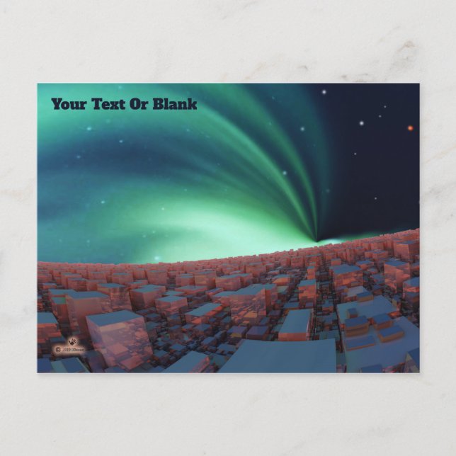 Ionised Oxygen Postcard (Front)