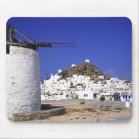 Ios, Greece. The beautful and crisp, white and