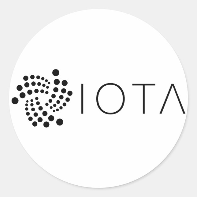 IOTA Classic Stickers (sheet of 20) (Front)