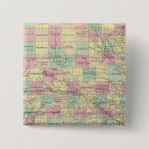 Iowa 3 15 cm square badge