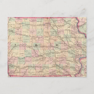 Iowa 3 postcard