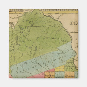 Iowa 4 magnet