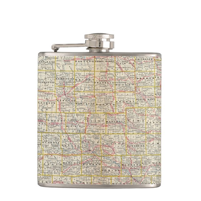 Iowa 6 hip flask (Front)