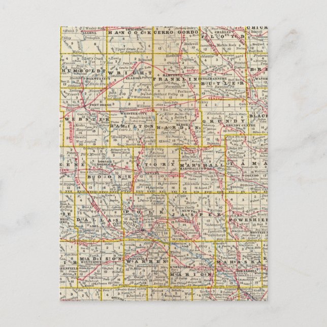 Iowa 6 postcard (Front)