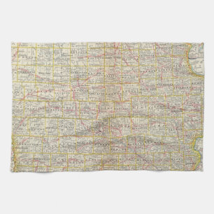 Iowa 6 tea towel