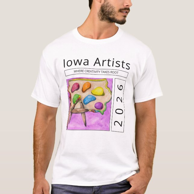 Iowa Artist T-shirt (Front)