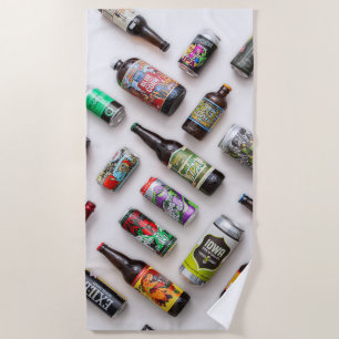 Iowa Beer Beach Towel