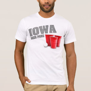 Iowa Beer Pong T-Shirt