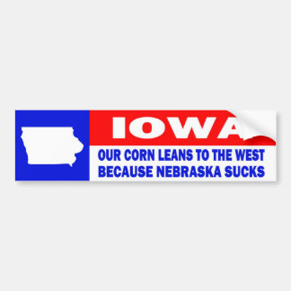 IOWA BUMPER STICKER