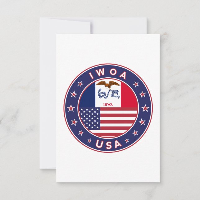 Iowa Card (Front)