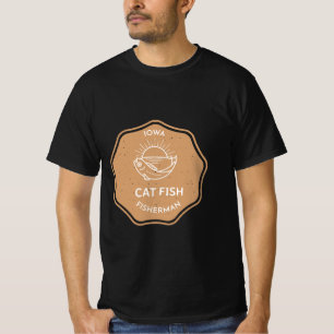 IOWA CATFISH FISHERMAN T-Shirt