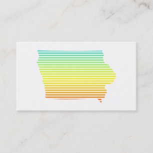iowa chill fade business card