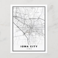 Iowa City Map