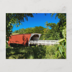 Iowa Covered Bridge Postcard