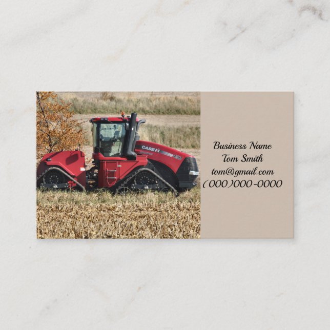 Iowa  farm business card (Front)