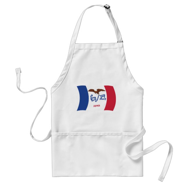 Iowa Flag Apron (Front)