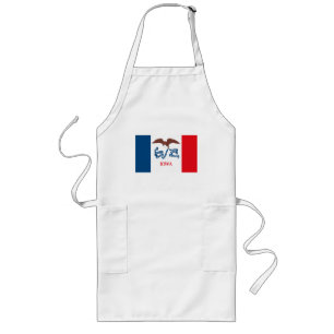 Iowa Flag Apron