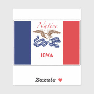Iowa Flag Native