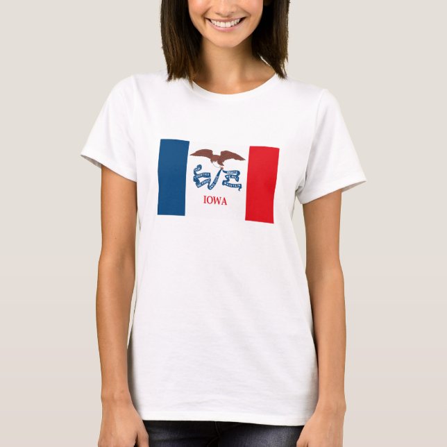 Iowa Flag T-shirt (Front)