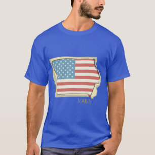 Iowa Funny Geography Mix up T-Shirt
