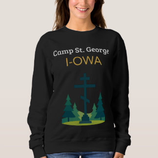 Iowa George Saint Crewneck Sweatshirt