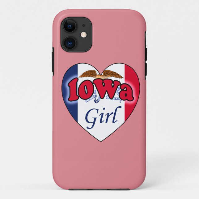 Iowa Girl Case-Mate iPhone Case (Back)