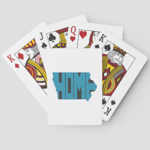Iowa Home State Playing Cards