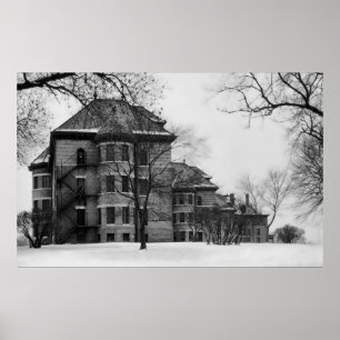 IOWA HOSPITAL FOR THE INSANE POSTER