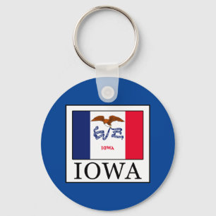 Iowa Key Ring