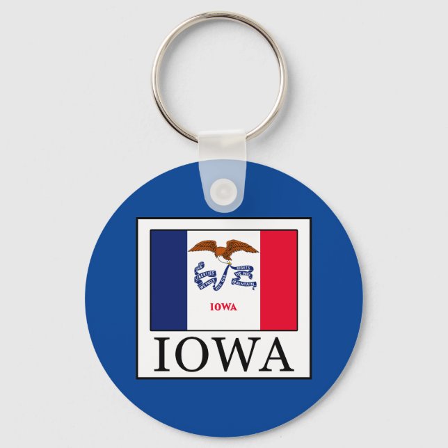 Iowa Key Ring (Front)