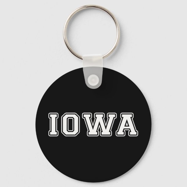 Iowa Key Ring (Front)