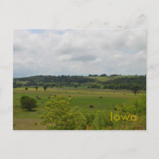 Iowa Landscape Postcard