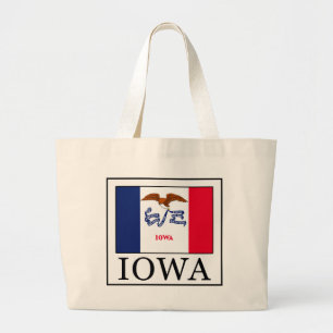 Iowa Large Tote Bag