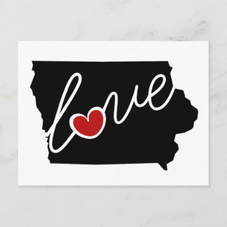 Iowa Love!  Gifts for IA Lovers Postcard