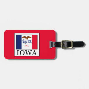 Iowa Luggage Tag