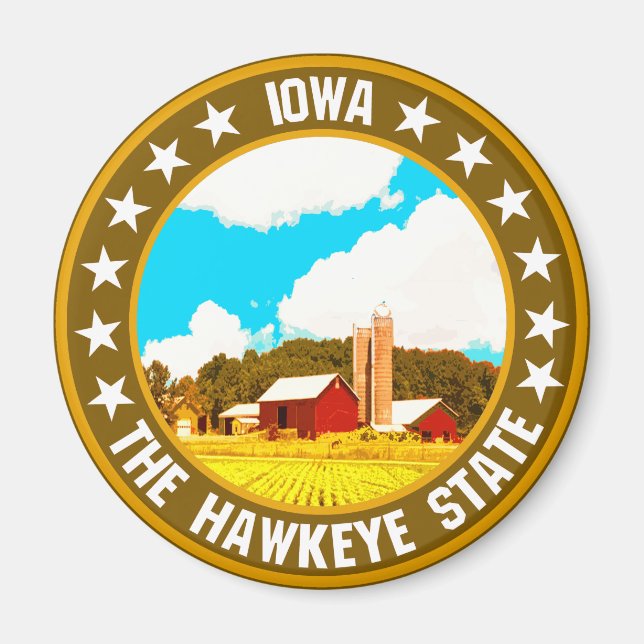 Iowa                                               magnet (Front)