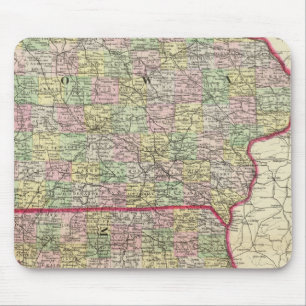 Iowa, Missouri Mouse Pad