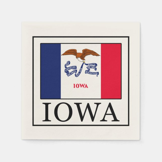 Iowa Napkin (Front)