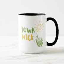 Iowa Nice Mug for Midwesterners