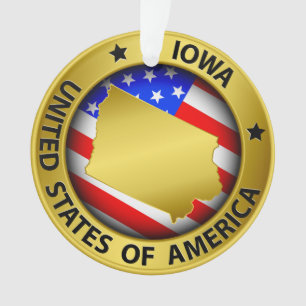 Iowa Ornament - SRF